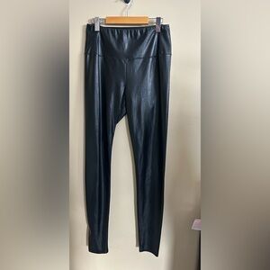 Wilfred Free Daria Black Faux Leather Leggings